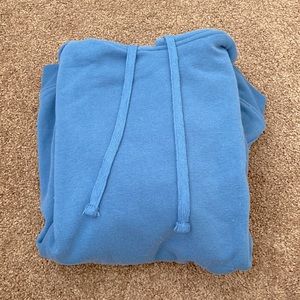 Blue oversized sweatshirt